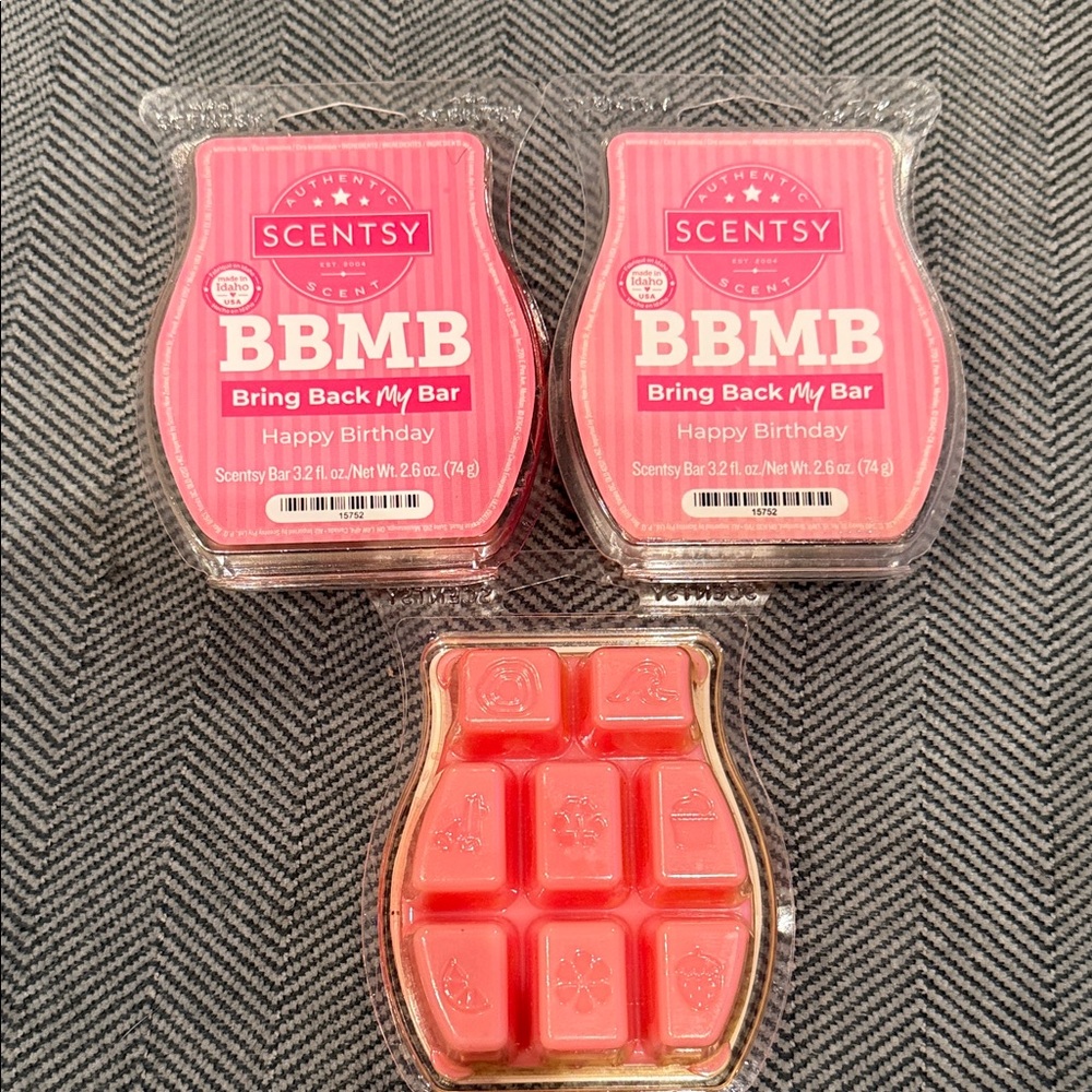Scentsy BBMB Happy Birthday Wax Bars -(3)